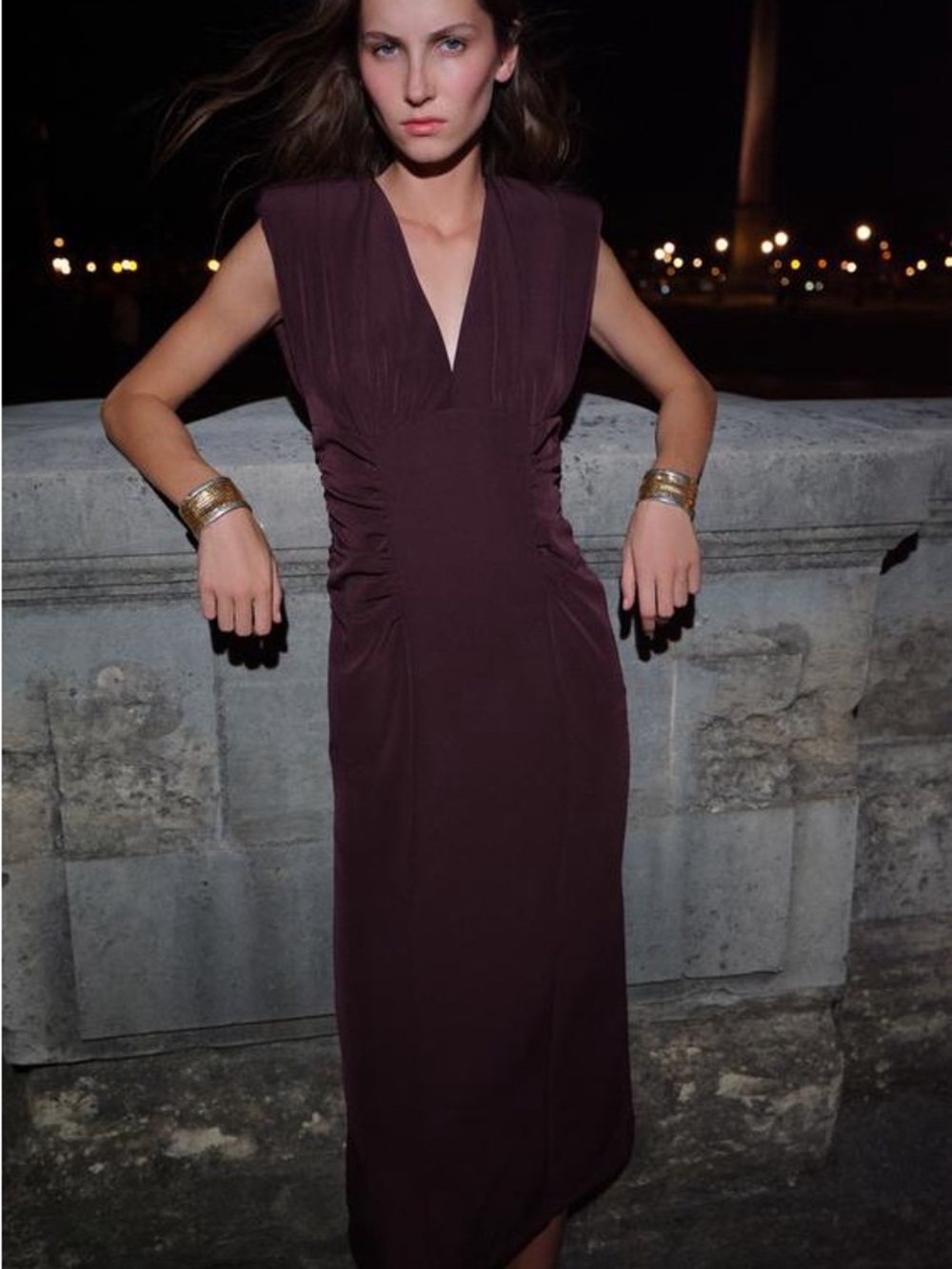 Zara draped Dress